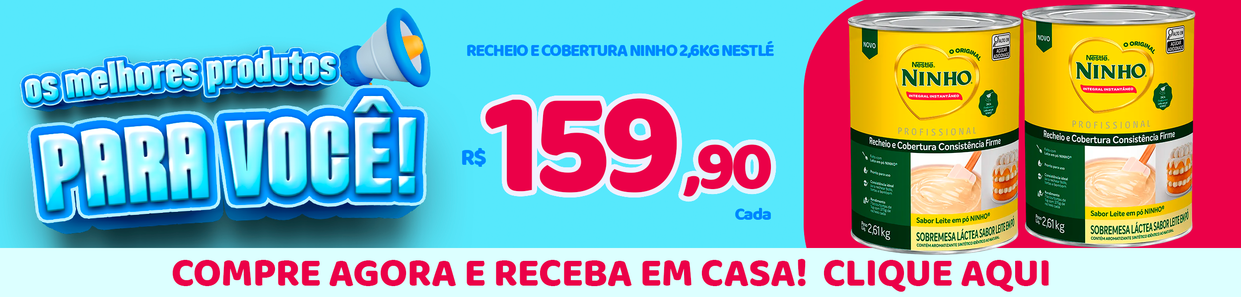 BANNER RECHEIO NINHO